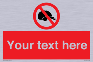 Custom prohibition no caps